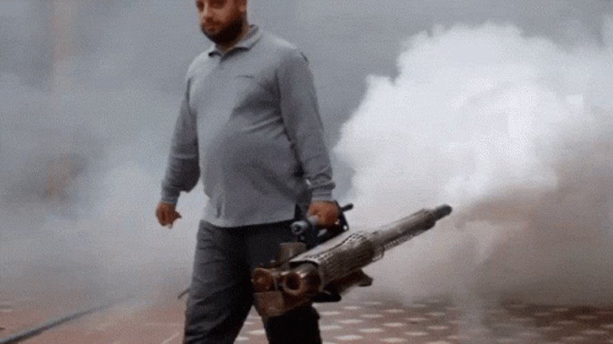 Bug Spray Smoke GIF