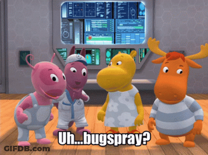 Bug Spray The Backyardigans GIF