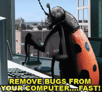 Bug With Remove Bugs From Your Computer Fast GIF