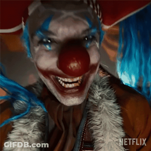 Buggy Star Clown Live Action GIF
