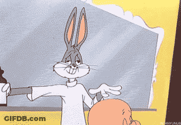 Bugs Bunny And Looney Tunes Are Shown In A Pixel Art GIF