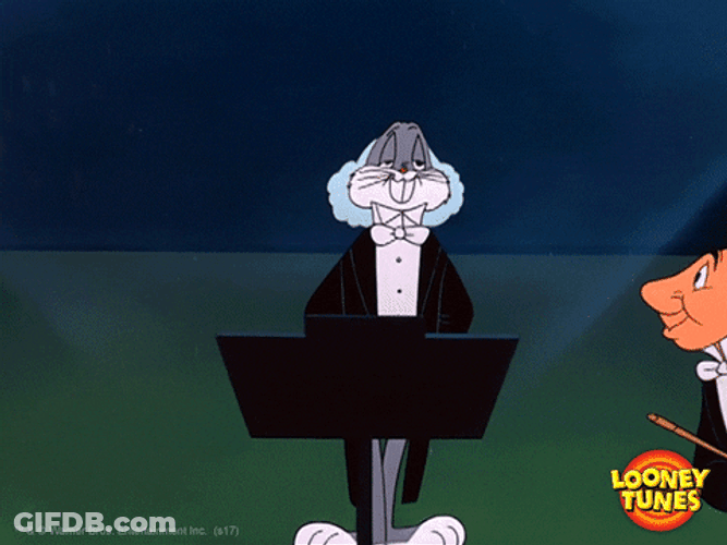 Bugs Bunny Florida Choir Conductor GIF