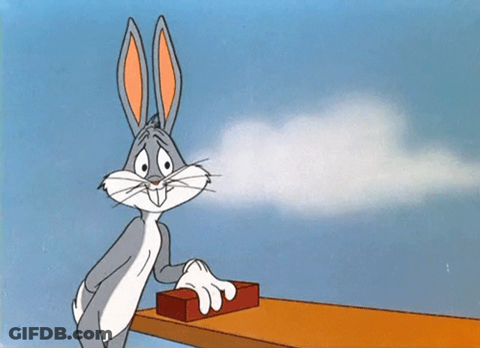 Bugs Bunny Florida Shaking His Head GIF