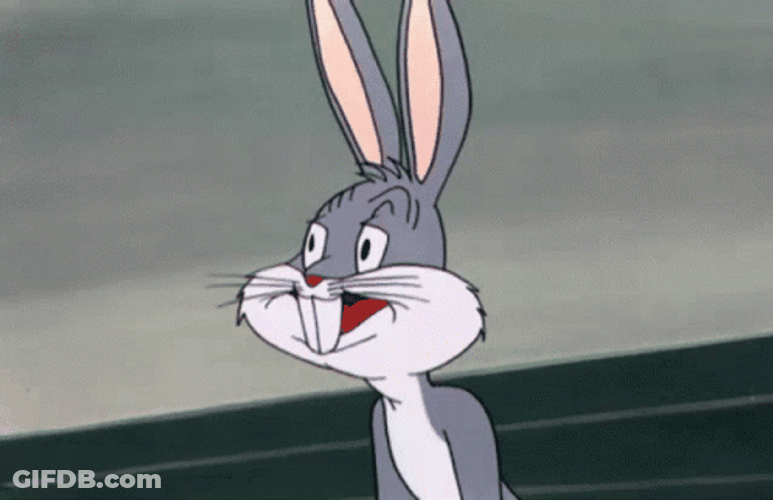 Bugs Bunny No Confident GIF