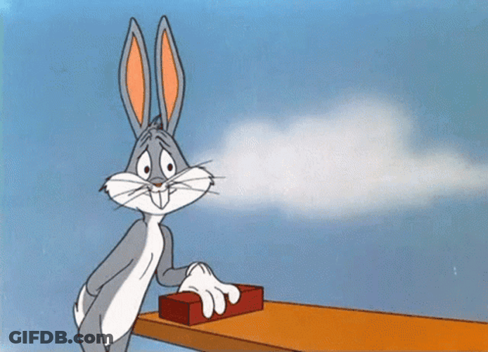Bugs Bunny No Head Shake GIF