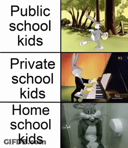 Bugs Bunny Playing Piano GIF