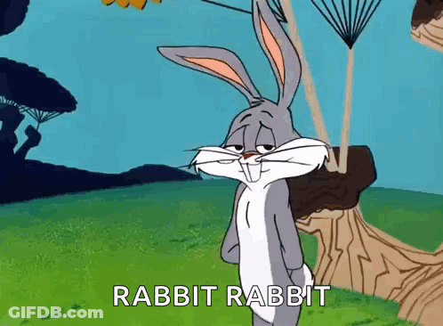 Bugs Bunny Pointing Finger GIF