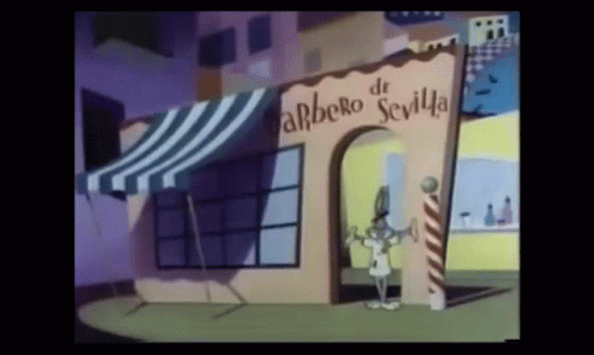 Bugs Bunny Seville Barbers GIF