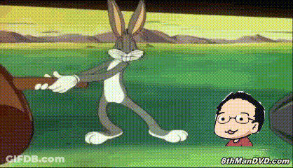 Bugs Bunny Standing In Field GIF