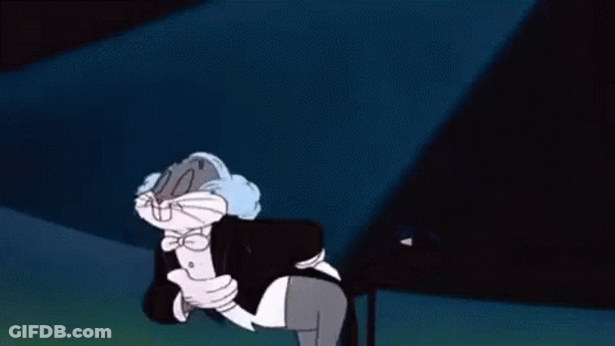 Bugs Bunny Taking A Bow GIF