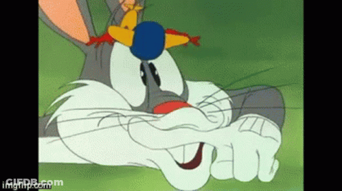 Bugs Bunny Wearing Hat GIF
