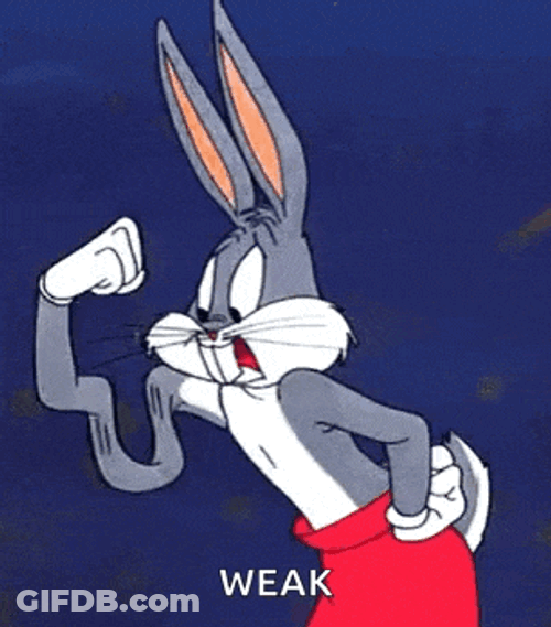 Bugs Bunny Wiggling GIF