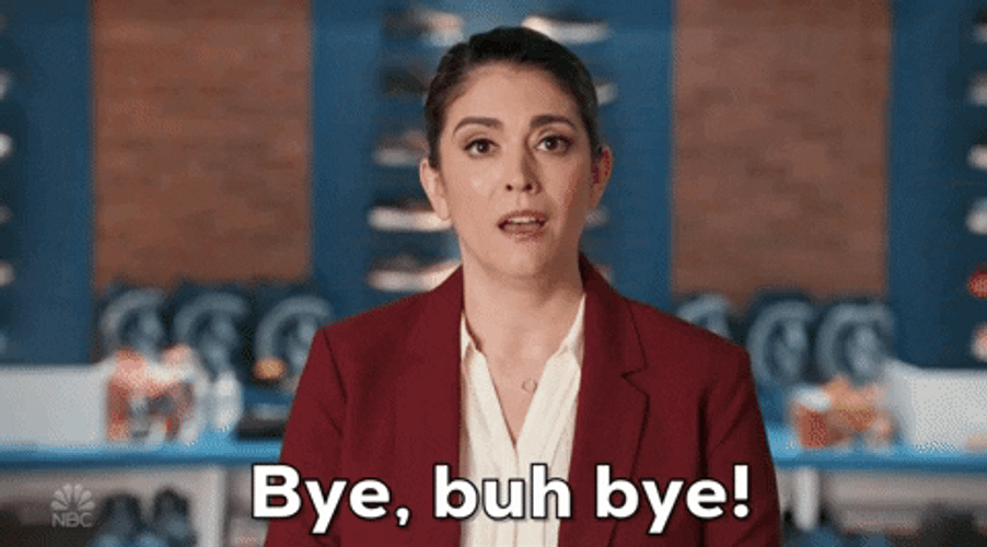 Buh Bye Ecstatic Reaction SNL GIF
