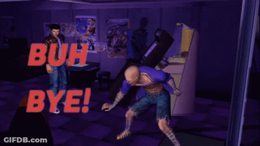 Buh Bye Horror Arcade Game Fight GIF