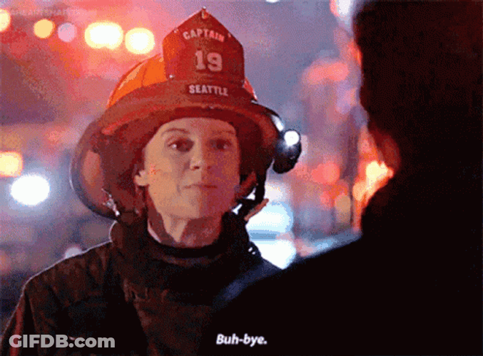 Buh Bye Station 19 Firefighters GIF