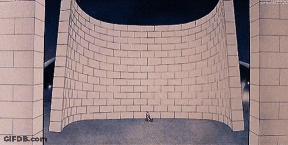 Build The Revolving Wall Pink Floyd Video GIF