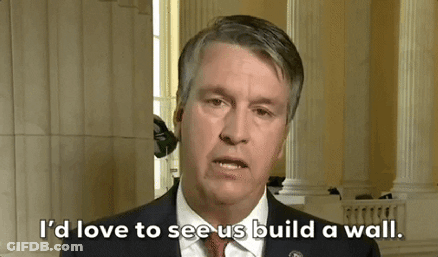 Build The Wall Representative Barry Moore GIF