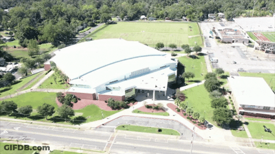 Building At Famu Aerial View GIF