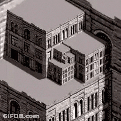 Building Clip Perfect Loop GIF