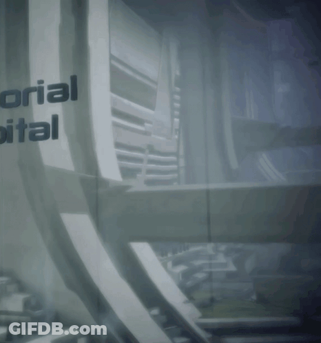 Building With Memorial Hospital Sign GIF