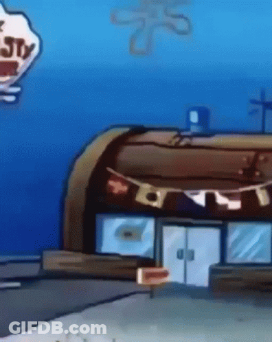 Building With Tasty Sign GIF