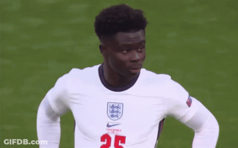 Bukayo Saka England Football Player GIF