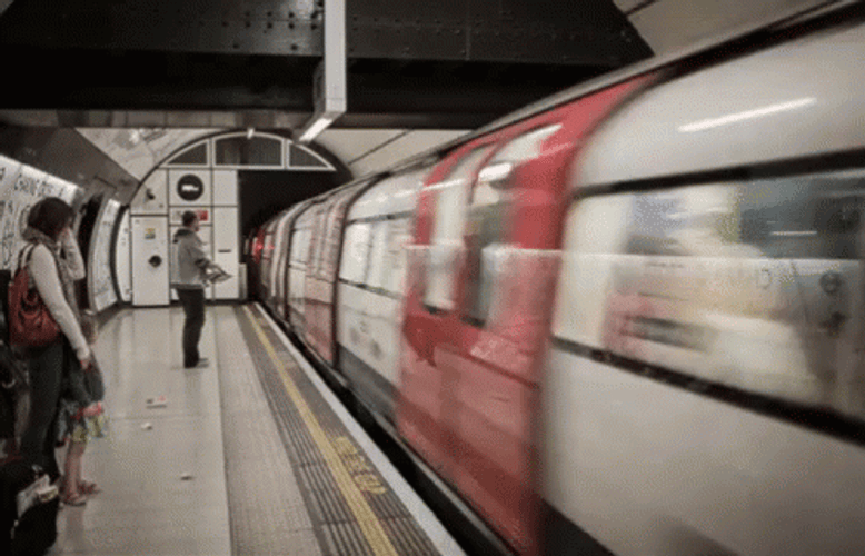 Bullet Train Tunnel Expressway GIF