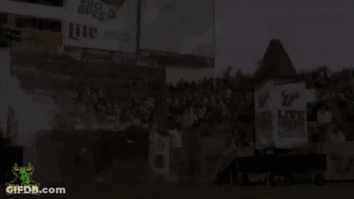 Bullpen Logo On Football Field GIF