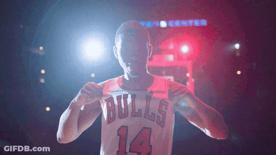 Bulls Jersey Malcolm Hill GIF