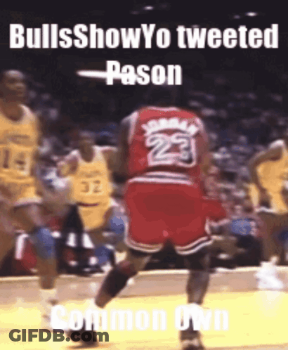 BullsShowYo Tweeted Pason Common Own Basketball Game GIF