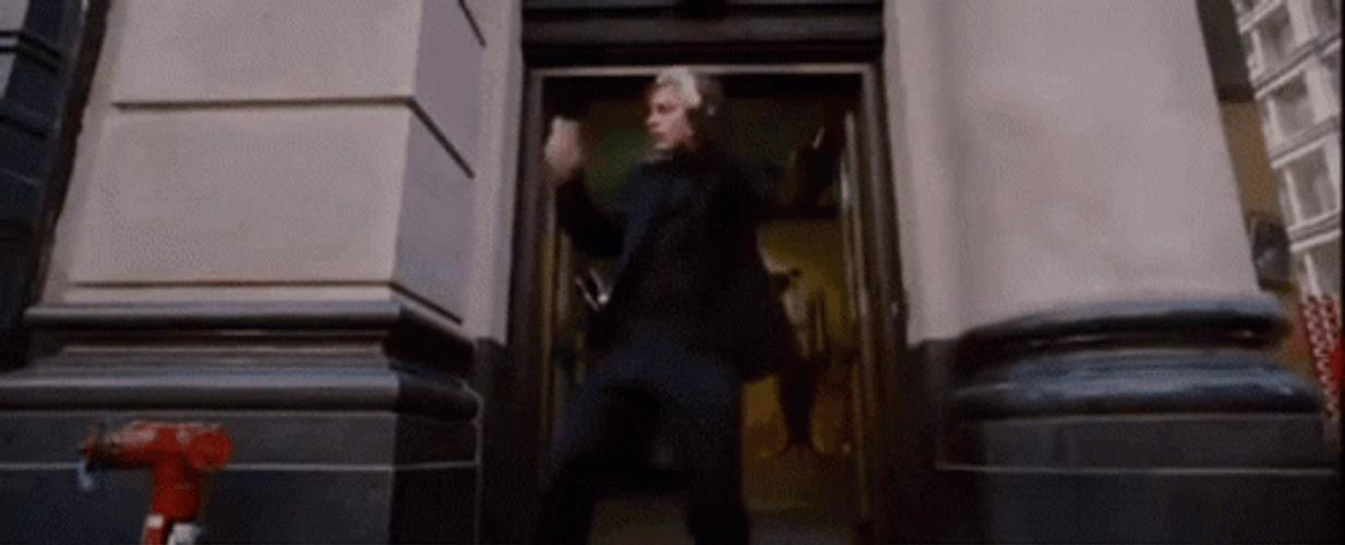 Bully Maguire Moonwalk Dance GIF