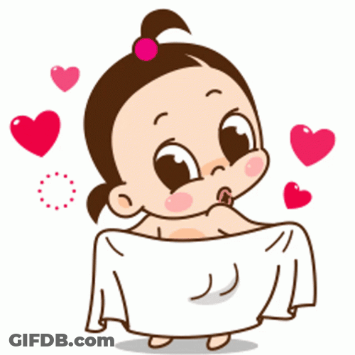 Bum Cute Little Girl GIF