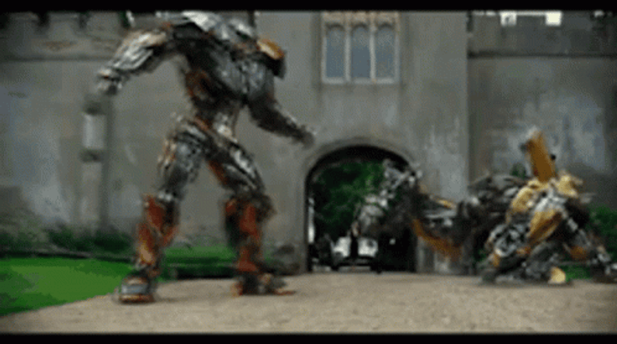 Bumblebee Transformed To Car GIF