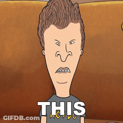 Bummed Butt Head This Sucks GIF