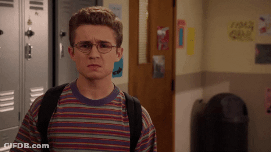 Bummed The Goldbergs Ari Caldwell GIF