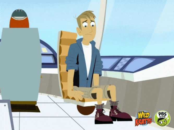 Bummed Wild Kratts Martin MK GIF