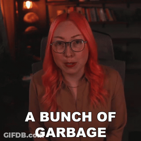 Bunch Of Garbage Ashni GIF