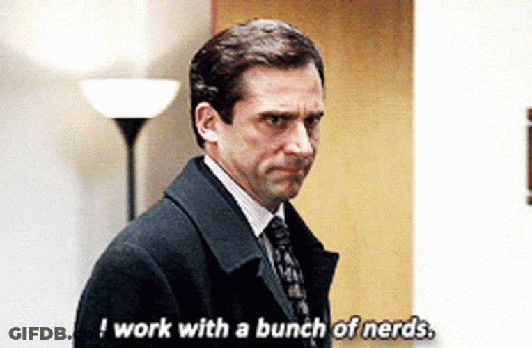Bunch Of Nerds Michael Scott GIF