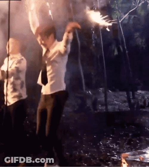 Bungaapi Guli Fireworks Meme GIF