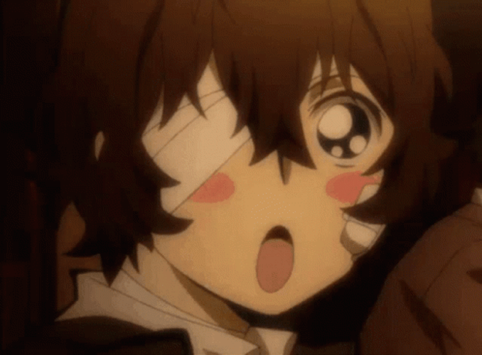 Bungo Stray Dogs Cute Anime Boy Osamu Dazai GIF