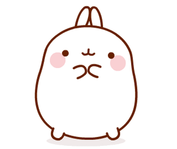 Bunny Heart Kiss GIF