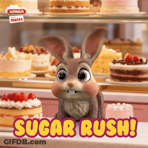 Bunny Rabbit Sugar Rush GIF