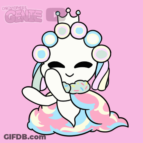 Bunny With Crown Christopher's Genie GIF