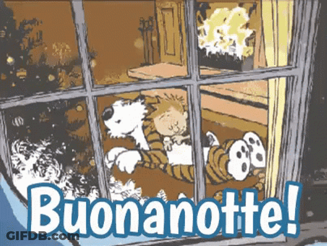 Buona Notte Sleeping Tiger And Kid GIF
