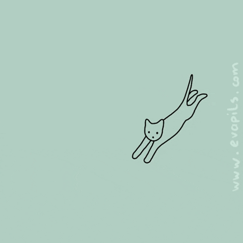 Buonanotte Sleepy Cat GIF