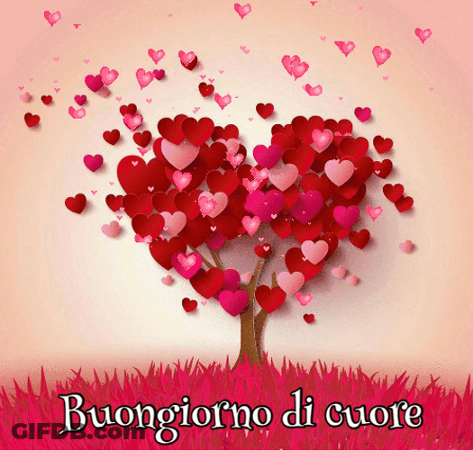 Buongiorno Tree Of Heart Visual Artwork GIF