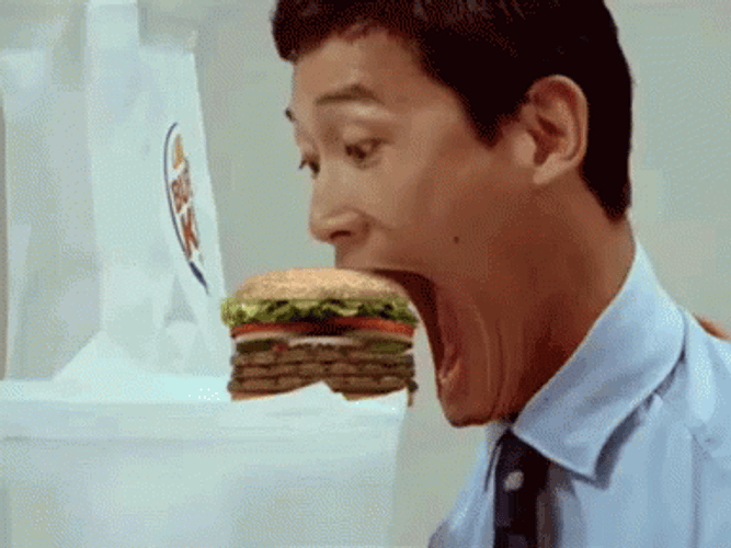 Burger King Commercial Eat GIF