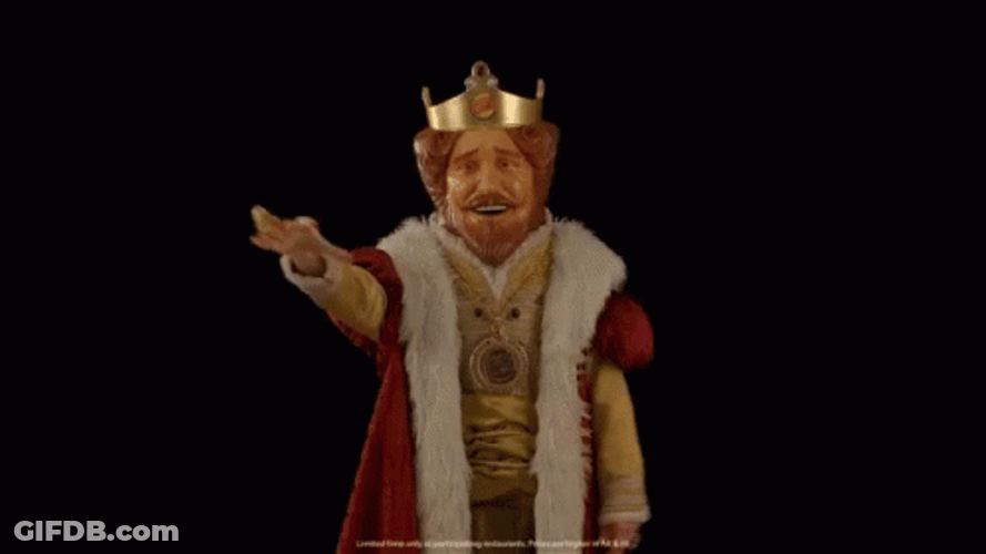 Burger King Hand Gesture GIF
