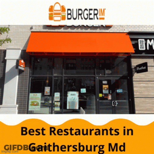 Burger 'M Restaurant In Gaithersburg Md GIF