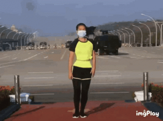 Burma Myanmar Dance Aerobics GIF